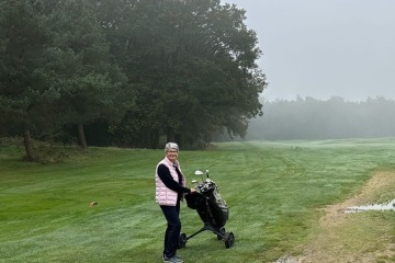 Hieke in de mist 