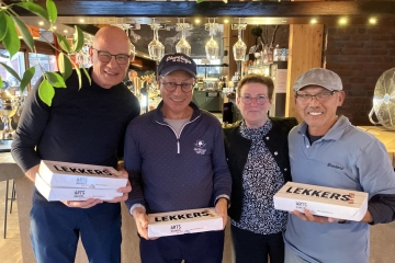 Met 75 bruto prima resultaat, tweede in de dag utslag